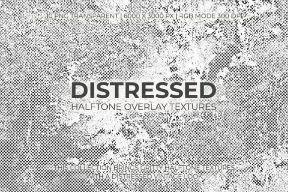 Download Distressed Halftone Overlay Textures - Premium Resources